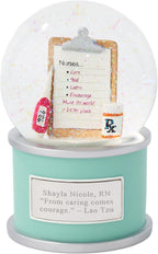 Engraved Recognition Nurse Snow Globe (Free Customization) - Things Remembered
