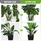 5 Pack Stackable Monstera Plant Support, Garden Plant Support Stakes for Indoor Outdoor Plants, Climbing Plant Support Structures Plant Holder Stick Moss Pole for Support Tall Potted Plants (5 Pack)
