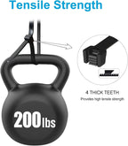 Long Zip Ties Heavy Duty 24 inch, Large Zip Ties with 200 lbs Tensile Strength, Big Cable Ties, Black, 50 Pack, by GAIIAN