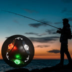 LED Underwater Fishing Lures，LED Lighted Bait Flasher，Deep Drop Fishing Lures，Fish Eye Attractive Light Bait Lure Lamp 5PCS