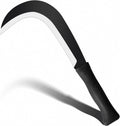 Sickle Garden Tool Machete for Yard Work and Cutting Trees Heavy Duty Machetes Knife Brush Clearing Sickles with Carbon Steel Blade for Grass, Harvest, Weeding