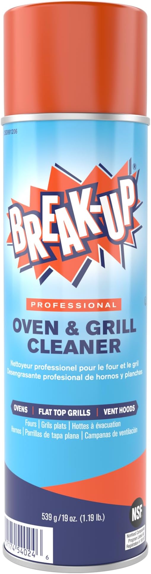 Diversey Break-Up Professional Oven & Grill Cleaner, 19 Oz. (CBD991206)