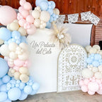 Mexico Theme Arch Stand Covers Fiesta Wedding Party Elastic Fabric Background Birthday Baptismx Baby Shower Decor Props (100x200cm(W40''H78''),G-3742)
