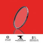 43mm X2 UV Filter for Camera Lenses - UV Protection Photography Filter with Lens Cloth - MRC8, Nanotec Coatings, Ultra-Slim, Traction Frame, Weather-Sealed by Breakthrough Photography