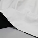 ISSUNTEX 5X7 ft Background Muslin Backdrop, Photo Studio, Collapsible High Density Screen for Video Photography and Television-Black/White
