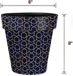 Briarwood Lane Blue Geometric Small Planter