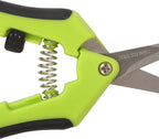 KEILEOHO 12 Pack 6.5 Inch Bud Trimming Scissors, Professional Stainless Steel Gardening Hand Pruners Micro-Tip Pruning Snips with Straight Blades for Trimming Garden Herb Plants Flowers
