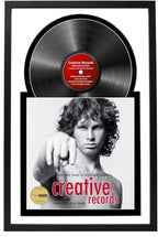 Creative Picture Frames 16" x 24" Jukebox Vinyl Frame Display with Double Double White-Black Matting, LP Record Album Frame for Wall Decor, White/Black, 1 Count