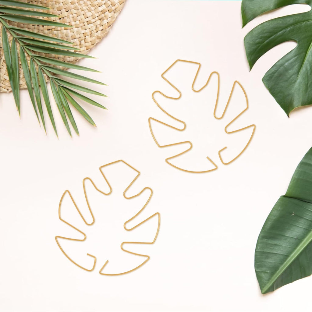 6PCS Iron Monstera Plant Support, Uniquely Designed Indoor Plant Accessories, Stable Plant Support Stakes for Indoor Plant, Turtle Shell Bamboo Clamp Set for Thriving Growth