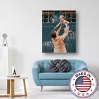 wall26 Personalized Photo to Canvas Print Wall Art - Custom Your Photo On Canvas Wall Art - Digitally Printed (8"x10")