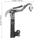 Scicalife Gardening Pruning Shears Labor-Saving Trimming Scissors Rust-Resistant Durable 7.87In Handheld Garden Tool for Shrubs Trees Flowers