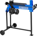 BILT HARD 6.5 Ton Electric Log Splitter with Stand - 15 Amp Motor Wood Splitter with Hydraulic Ram, Electric Firewood Splitting Machine Firewood Processing, Home Heating, and Yard Maintenance