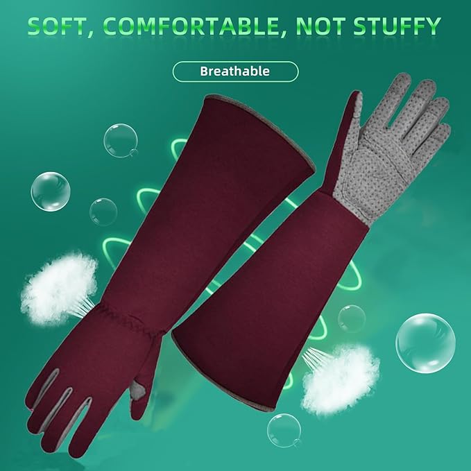 3-in-1 Gloves for Gardening, Farming & Cleaning, Stab-Proof, Anti-Slip, Wear-Resistant, Comfort, Breathable, Durable