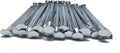 Metal Stakes, 8 Inch 100Pcs Galvanized Landscape Spikes,Garden Nails for Turf,Weed Barriers,Tent and More (100)