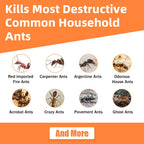 48 PCS Ant Killer Gel Bait Stations, Extra Strengthen Ant Bait Traps, Long-Lasting Effective Pest Gel for Carpenter Ants and Other Common Household Ants, No Mess Easy Use, Safe for Pets and Kids