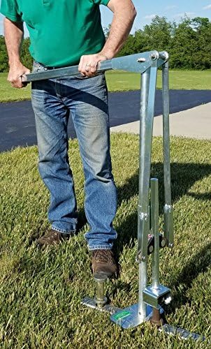 JackJaw 402 Heavy Duty Tent Stake Puller Tool - Effortlessly Remove Tent Stakes and Heavy Metal Stakes for Secure Outdoor Setup