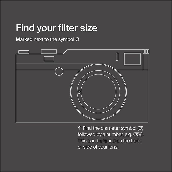 Urth 43mm Magnetic Ethereal Black Mist ¹⁄₁ Diffusion Lens Filter (Plus) — Cinematic Effect, 20-Layer Nano-Coated Light Dispersing Particles
