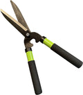 GARDEN GURU Hedge Shears Clippers for Trimming & Shaping Borders, Boxwood, Decorative Shrubs – 15 inch High Carbon Steel Gardening Hedge Clippers & Shears with Comfort Grip Handles - 1 Case (10 Pcs)