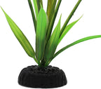 Silk Aquarium Plants for Betta Fish Tank, 2 Pcs 7.8 Inch Small Silk Aquarium Plant Aquatic Water Grass Decoration (Green, 8 Inch)