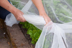 Agfabric Garden Netting 6.5'x15' Insect Pest Barrier Bird Netting for Garden Protection,Row Cover Mesh Netting for Vegetables Fruit Trees and Plants,White