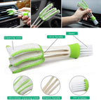 Window Groove Cleaning Brush Set 8pcs with Scrubber Brushes for Wet and Dry Use Multifunctional Window Slot and Gap Cleaner and Narrow Spaces