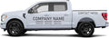 Custom Decals Stickers bussines Signs Lettering and Numbers Personalized Text for Crew cab Pickup Trucks