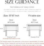 patdrea Designer French Tablecloth for Rectangle Table,Floral Birds Pattern Linen Table Cloth,Fall Yellow Decorative Cover for Kitchen Dining Banquet,Christmas,Thanksgiving,55"x87"-Magnolia