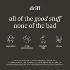 Drift Wild Lavender Scented Premium Candle - 60 Day Burn Time - 10.5 oz
