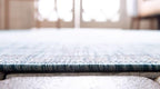 Unique Loom Outdoor Traditional Collection Area Rug - Antique (7' 1" x 10' Rectangle, Light Aqua/ Gray)