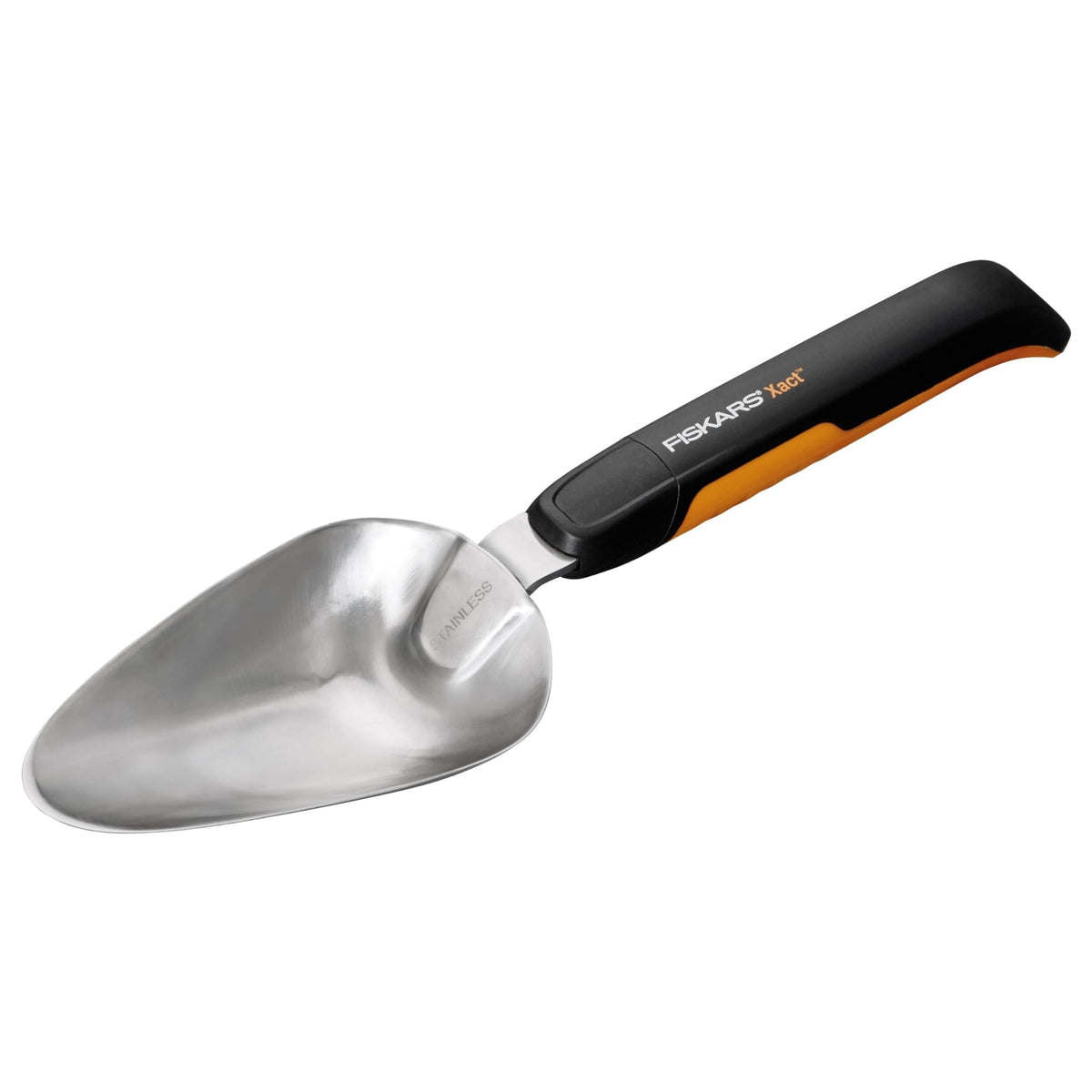 Fiskars Xact Garden Hand Trowel, Stainless Steel Head