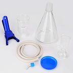 stonylab Borosilicate Glass Filtration Apparatus, Vacuum Filter Kit with 1000ml Filtering Flask