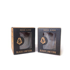 Black Lantern Whiskey Glasses - Set of 2 Old Fashioned Glasses for Cocktails and Drinking Glasses - Rock Glasses for Nature Lovers - Set of 2 Kitchen Glasses (Stars & Night Landscape)
