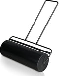 Outvita Lawn Roller, 17 Gallons Water and Sand Filled Garden Drum Roller with U Shaped Handle Tow beind Sod Roller for Planting, Seeding(Black)