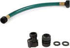 Garden Hose Leakproof for Gardener: 1/2” PVC Water Hoses with GHT Fittings - 1 FT No Kink and Flexible for Outdoor