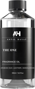 The One Hotel Scent Diffuser Oil - Aromatherapy Fragrance Inspired by 5-Star Hotels - Notes of Cardamom, Leather, Lemon with Cinnamon & Sandalwood - Inspired by Luxury Hotel The One Diffuser Scent