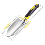 Garden Shovel Tool, Stainless Steel Heavy Duty Garden Trowel for Weeding