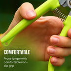 2-Pack Stainless Steel Gardening Scissors, Pruning Shears and Clippers for Gardening