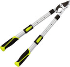 Loppers for Tree Trimming Heavy Duty Branch Cutter with Compound Action, Effortless Tree Pruner Extendable 21-26" Loppers for Gardening, Long Handle Pruning Shears with 1.6" Clean Cut Capacity