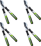 GARDEN GURU Bypass Loppers Tree Trimmer Clipper 3X Cutting Power Gardening Loppers Pruning Shear, Comfort Grip Handles, High Carbon Steel Blade, Heavy Duty Branch Cutter, Cut Thick Branches w Ease (4)