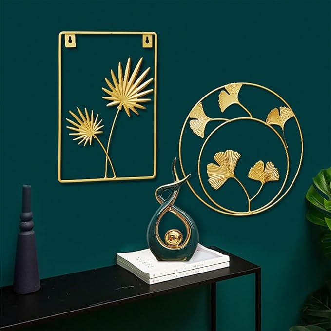 Norrclp Home Decor Modern Abstract Art Ceramic Statue Table Decorations for Dining Room Living Room Office Centerpiece