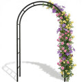 Thick Metal Garden Arch Rust-Proof Heavy Duty for Climbing Vines & Wedding
