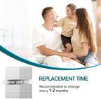 EP9800 1043 Evaporative Humidifier Wick Replacement for AIRCARE EP9700 EP9500 SS390DWHT 821000 826000 826800 Bemis Space Saver 800 Series Essick Air EP9R-Series 1 Pack