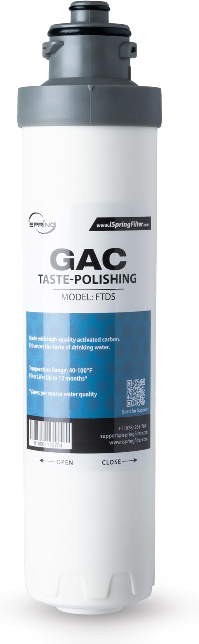 iSpring FTDS 4th Stage Post Carbon Filter Replacement for DS4B & DS4S
