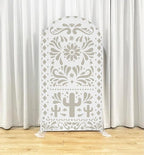 Mexico Theme Arch Stand Covers Fiesta Wedding Party Elastic Fabric Background Birthday Baptismx Baby Shower Decor Props (Customized,G-3742)
