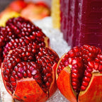 Live Pomegranate 'Wonderful' Plants (Punica Granatum 'Wonderful') - Fruit-Bearing, Drought-Tolerant, Easy to Grow (2 stevia Cups)