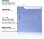 LUXPaper A7 Invitation Envelopes | Peel & Press | 5 1/4" x 7 1/4" | Vista Metallic | 80lb. Text | 500 Qty