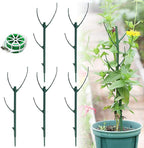 5 Pack Stackable Monstera Plant Support, Garden Plant Support Stakes for Indoor Outdoor Plants, Climbing Plant Support Structures Plant Holder Stick Moss Pole for Support Tall Potted Plants (5 Pack)