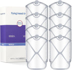 Flying Insect Trap Refills & 8 Cartridges, Compatible with ZEVOM364A Refill (8 Cartridges)