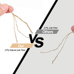 984 FT Natural Jute Twine, 3ply Thin Ribbon Hemp Twine for Gardening, Plant, Gift Wrapping, Art, Wedding Decoration, Packing, Bulk (3 Roll)