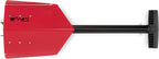 DMOS Delta Shovel - Collapsible Heavy-Duty Steel Folding Shovel for Camping, Overlanding, Survival, Military, Hunting, & Off-Road Use - Racing Red - Compact